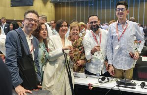 COP16 Closes in Cali, Evaluates Biodiversity Progress Delegates gather at the COP16 conference venue in Cali, Colombia, discussing conservation targets under the Kunming-Montreal Global Biodiversity Framework.
