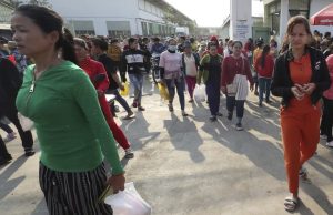 EU Contract Cancellations Trigger Cambodia Garment Layoffs Workers exit a garment factory in Cambodia as EU contract cancellations trigger mass layoffs in the textile industry.