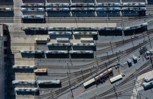 Czech Train Crash Kills 4, Injures 20+ Emergency responders and investigators examine the wreckage of a passenger train and freight train collision at a crash site in Pardubice, Czech Republic.