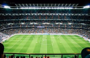 Algeria Stadium Barrier Collapse Kills 3, Injures 70 Crowd of fans celebrating at Stade du 5 Juillet stadium in Algiers before a security barrier collapsed during the match.