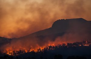 Arson Blamed as Limassol Fire Kills Two, Forces Evacuations Smoke billows over Limassol's medieval castle and old port as a fire burns through the city on July 23, 2025.