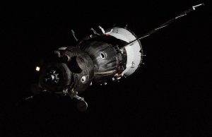 19 People Now in Space Simultaneously, a Record Soyuz MS-26 spacecraft launching from Baikonur Cosmodrome with three astronauts aboard