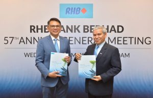 RHB Bank Surpasses Four of Five KPI Targets RHB Bank headquarters building with corporate signage in Kuala Lumpur, Malaysia.