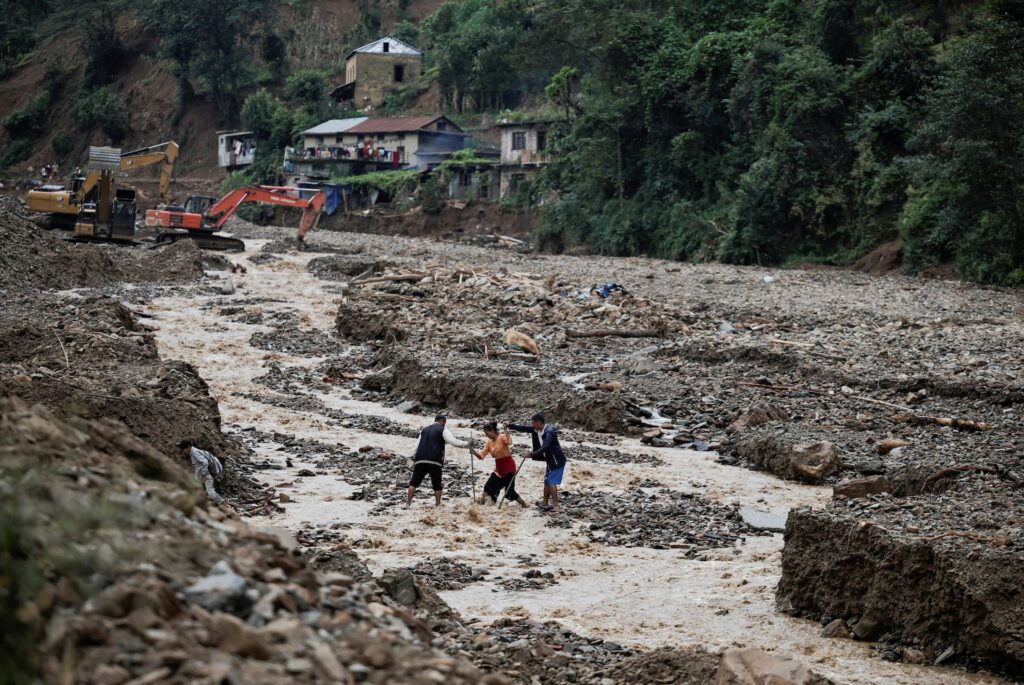 Catholic Agencies Respond Nepal Floods Bishop