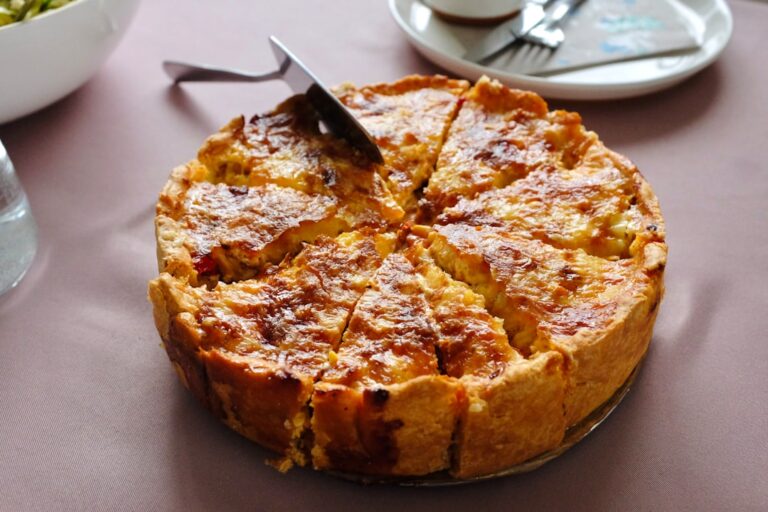 Royal Chef Creates Practical Coronation Quiche for Big Celebration