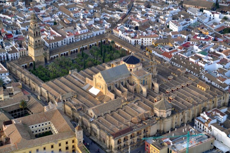 Fire Damages Historic Mosque-Cathedral of Córdoba in Southern Spain Suddenly