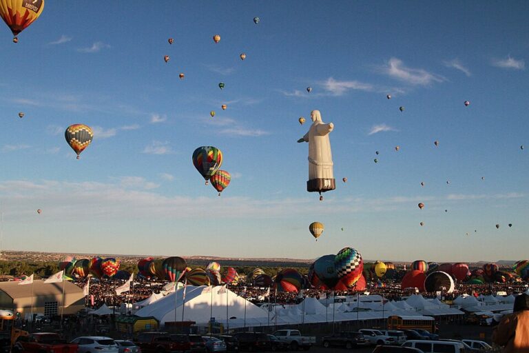 Drier, Milder Weather at NM Balloon Fiesta amid Active Tropical Storms